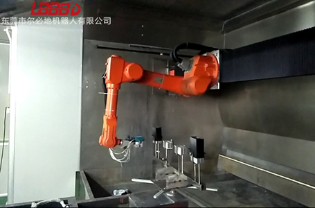 噴涂機器人噴涂作業