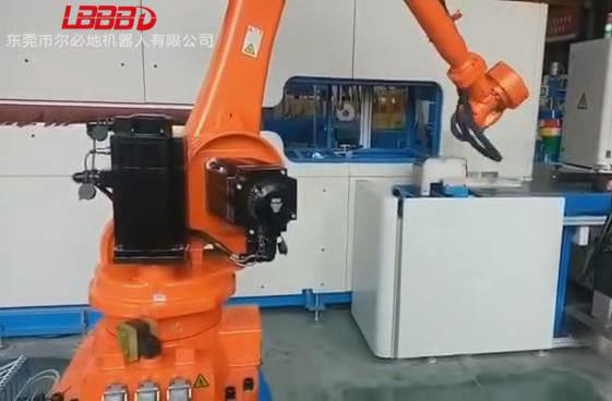 電纜線上下料搬運機器人應用案例視頻