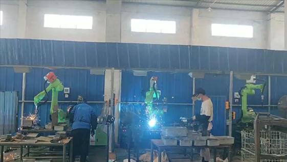 爾必地LBBBD焊接機器人焊接應用案例視頻10